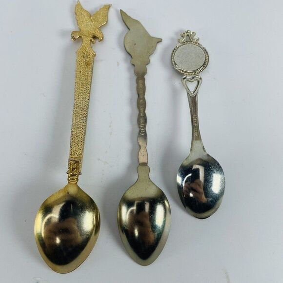 NASA Space Shuttle Souvenir Spoon LOT Collectible Spaceport Kennedy Space Center - Picture 6 of 6